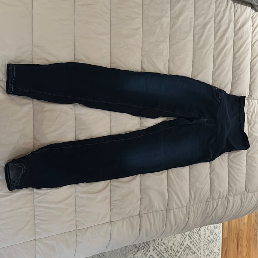 AG maternity jeans. Belly band style.